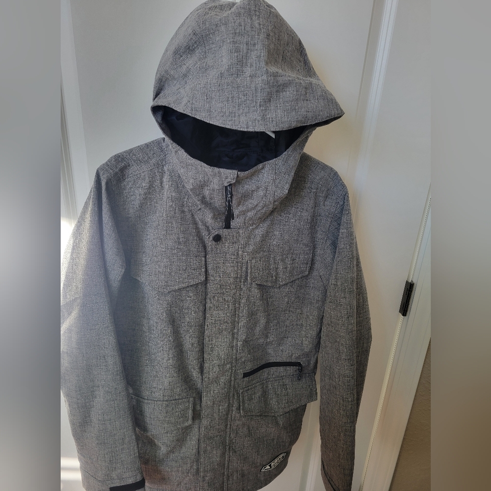 Burton Charcoal Hooded Jacket